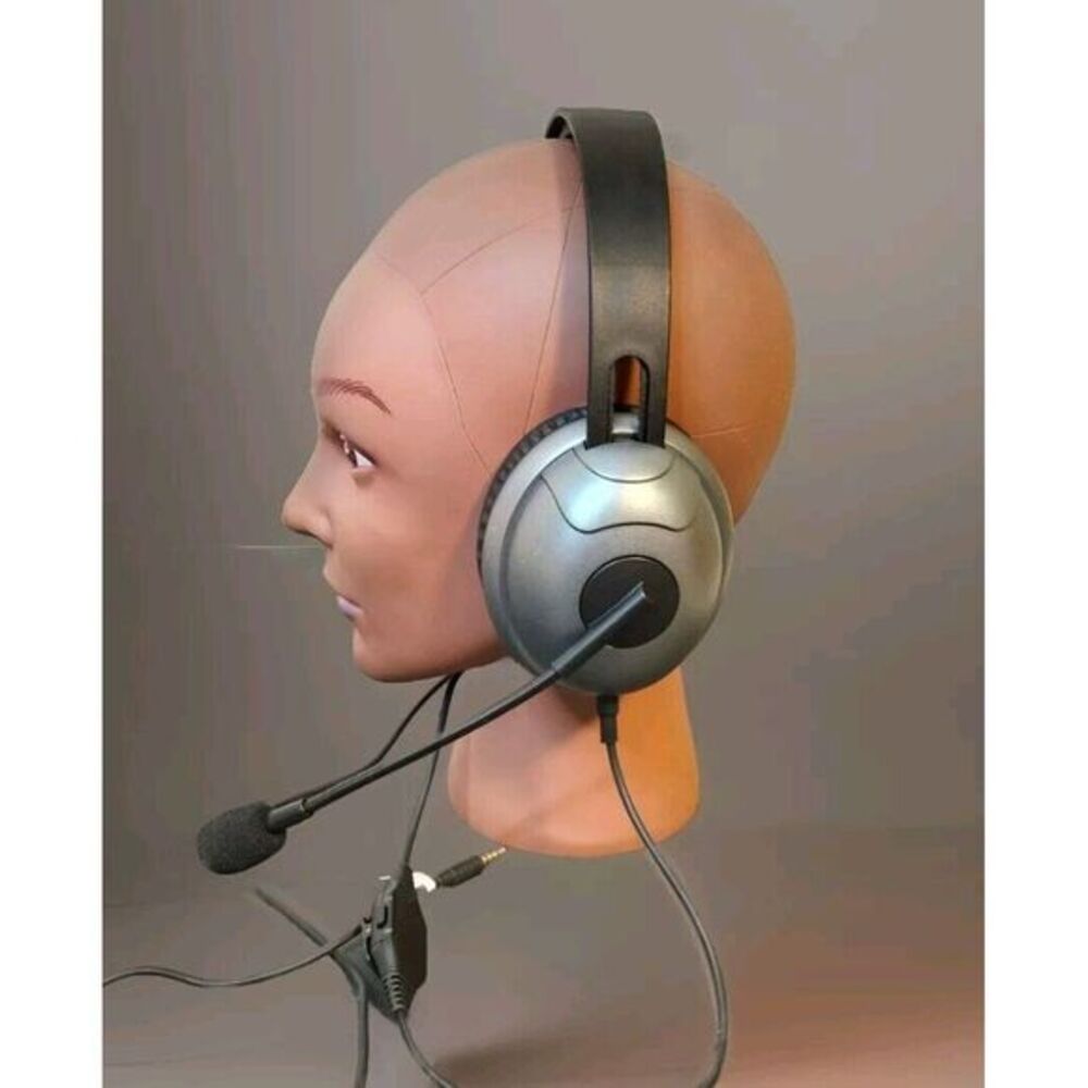 Atrix M-Series Wired‎ Gaming Mono Headset Model GSHP51 Headphones Microphone